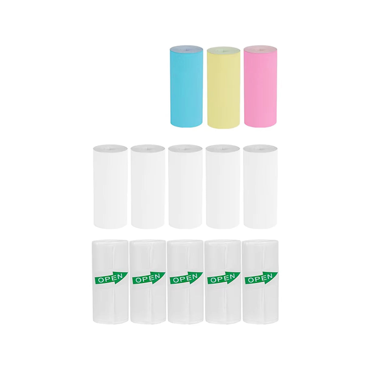 Mini Pocket Bluetooth Printer โ Inkless Thermal Sticker Printer for Photos, Notes & DIY Labels