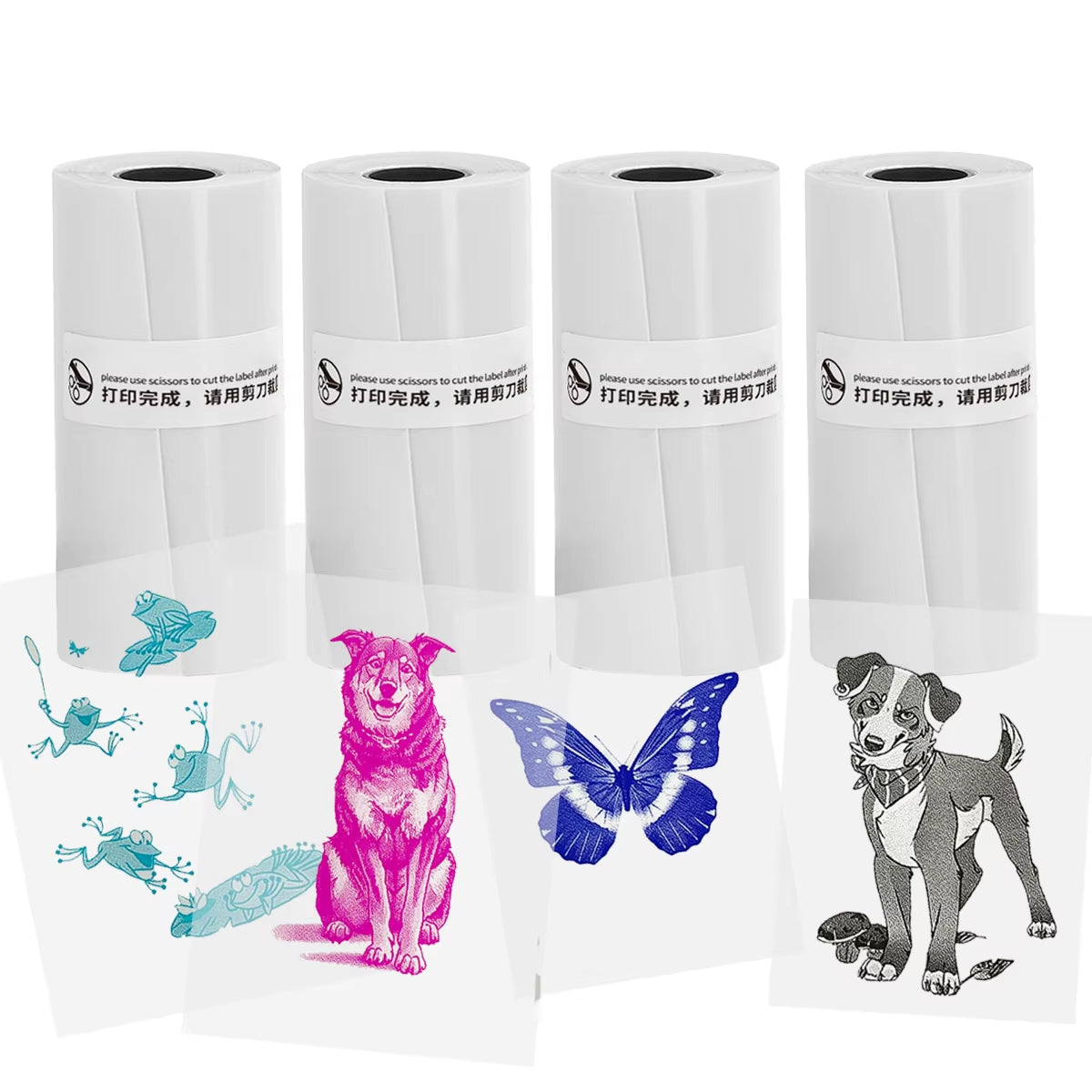 Mini Pocket Bluetooth Printer โ Inkless Thermal Sticker Printer for Photos, Notes & DIY Labels
