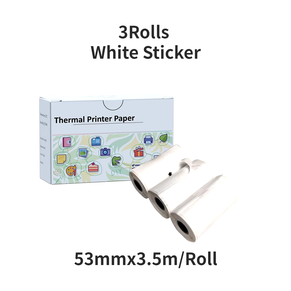 Mini Pocket Bluetooth Printer โ Inkless Thermal Sticker Printer for Photos, Notes & DIY Labels