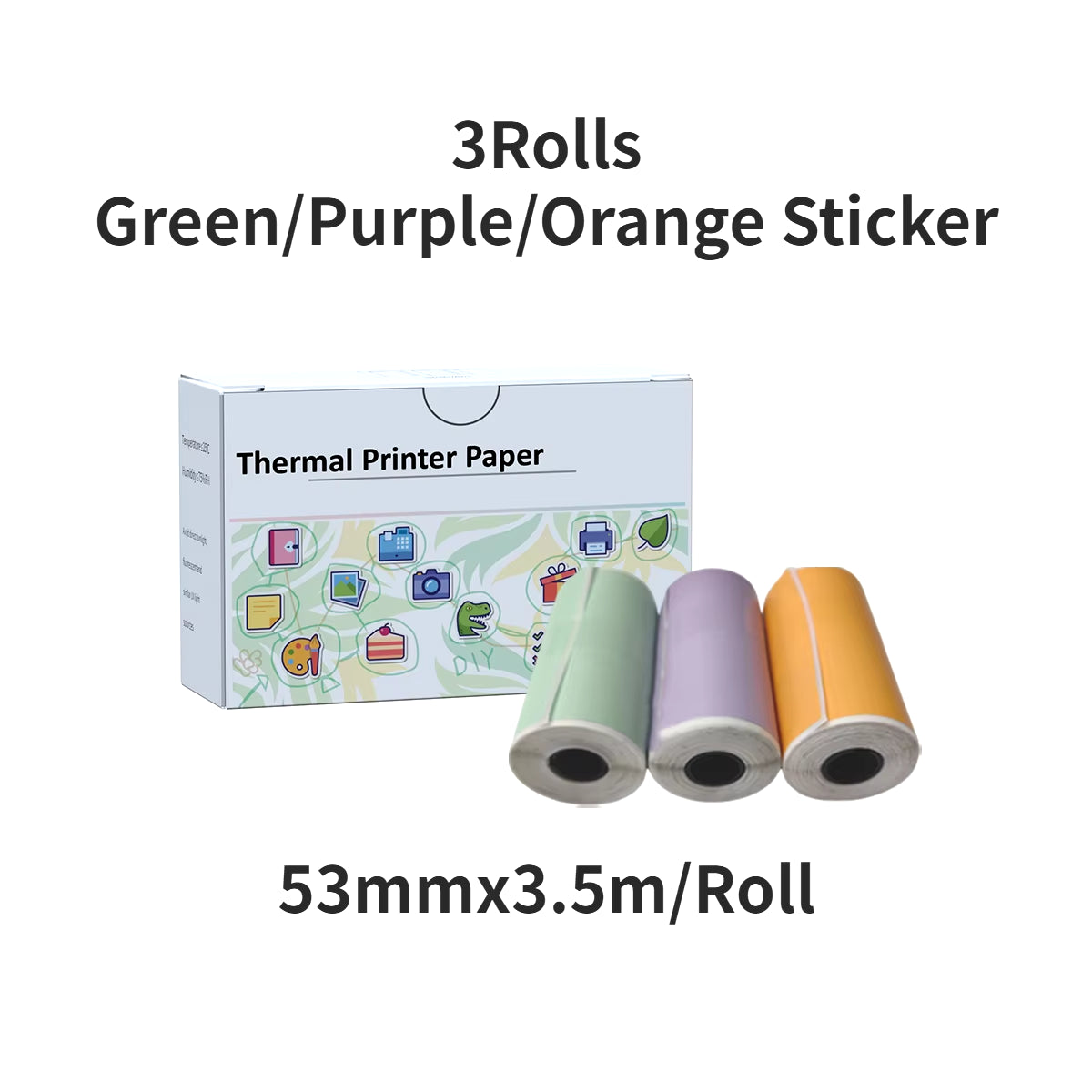 Mini Pocket Bluetooth Printer โ Inkless Thermal Sticker Printer for Photos, Notes & DIY Labels